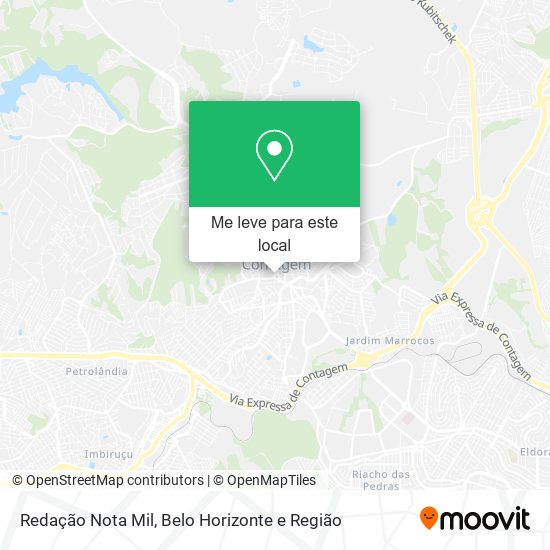 Redação Nota Mil mapa