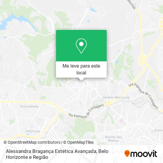 Alessandra Bragança Estética Avançada mapa