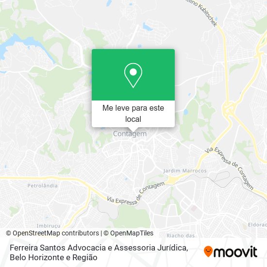 Ferreira Santos Advocacia e Assessoria Jurídica mapa