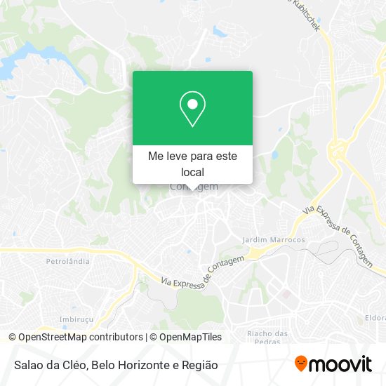 Salao da Cléo mapa