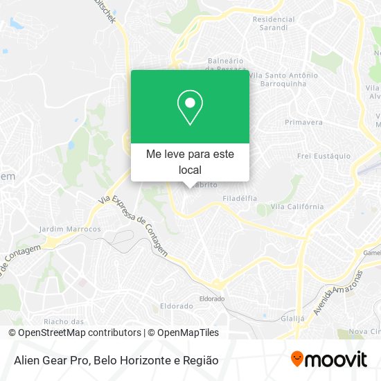 Alien Gear Pro mapa