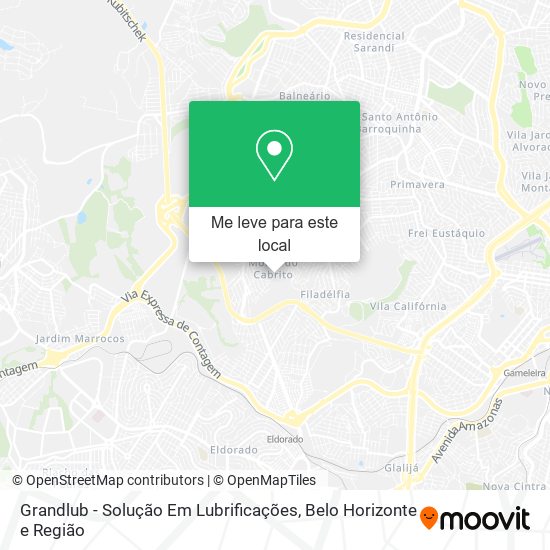 Grandlub - Solução Em Lubrificações mapa