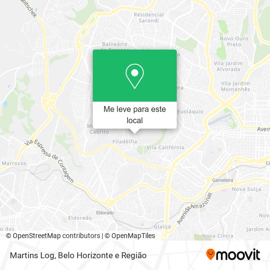 Martins Log mapa
