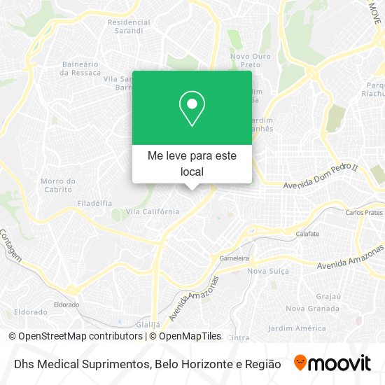 Dhs Medical Suprimentos mapa