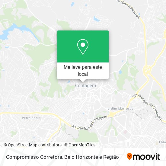 Compromisso Corretora mapa