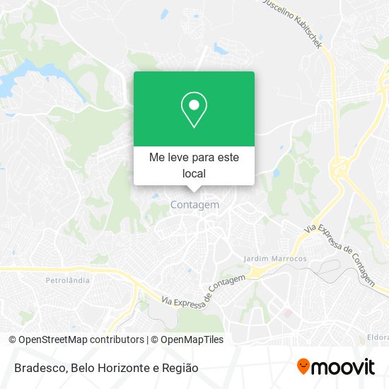 Bradesco mapa