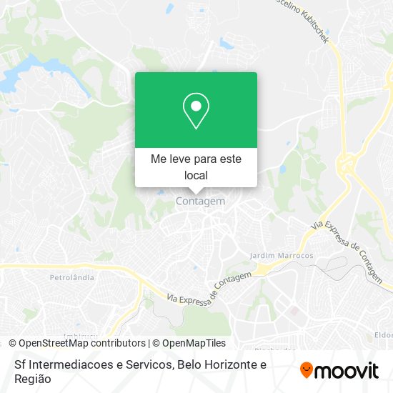 Sf Intermediacoes e Servicos mapa