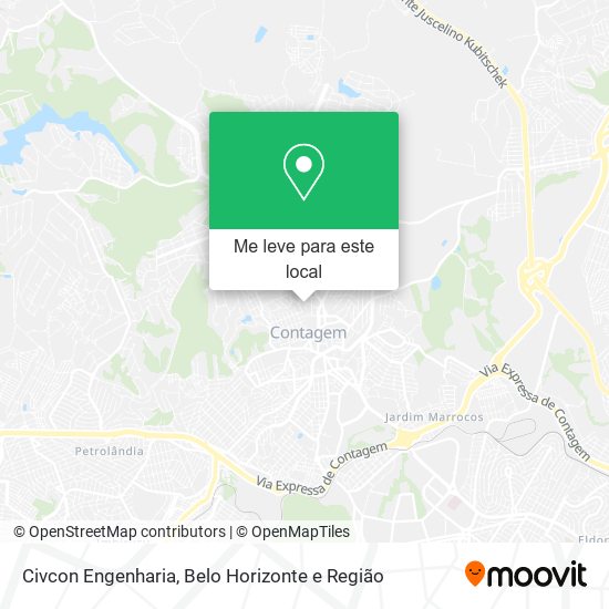 Civcon Engenharia mapa