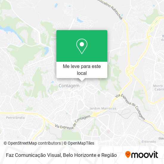 Faz Comunicação Visual mapa