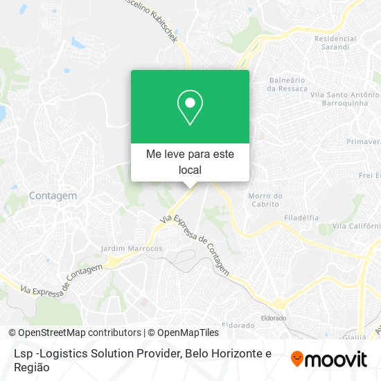 Lsp -Logistics Solution Provider mapa