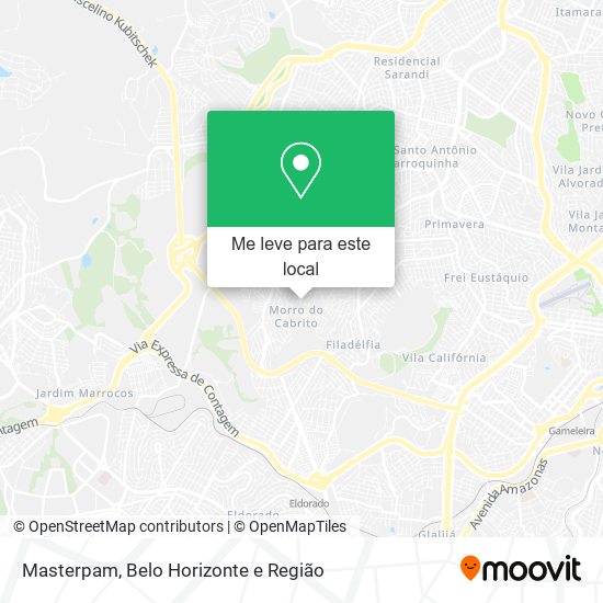 Masterpam mapa