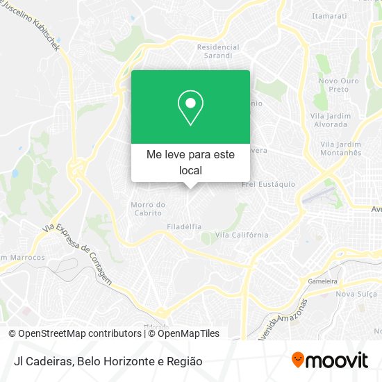 Jl Cadeiras mapa