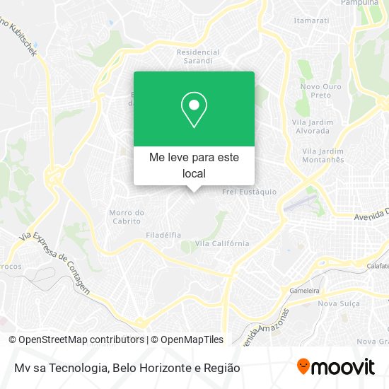 Mv sa Tecnologia mapa