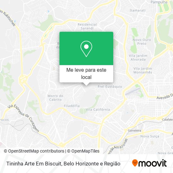 Tininha Arte Em Biscuit mapa