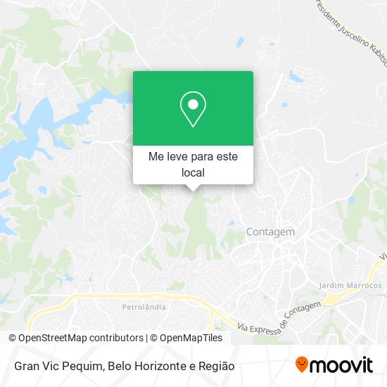 Gran Vic Pequim mapa