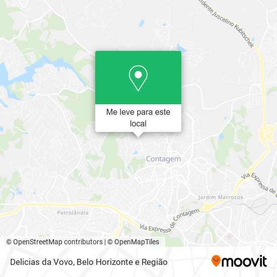 Delicias da Vovo mapa