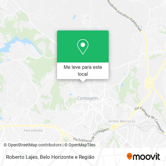 Roberto Lajes mapa
