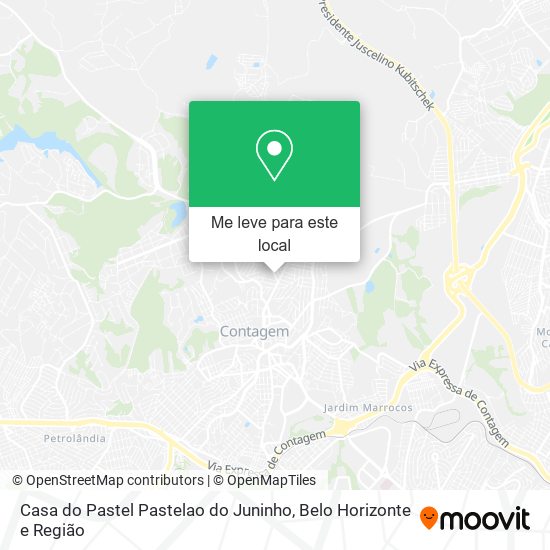 Casa do Pastel Pastelao do Juninho mapa