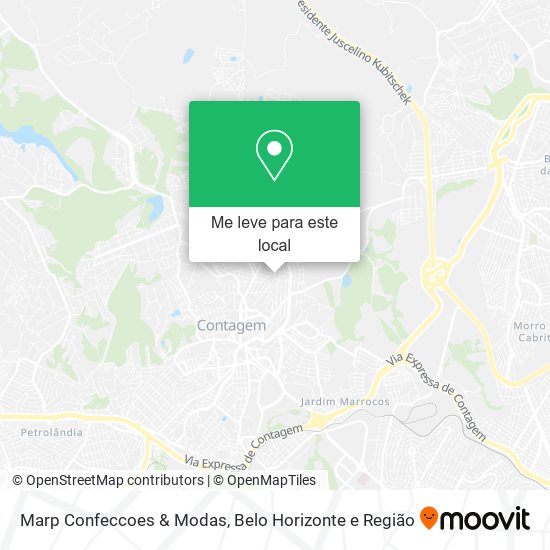 Marp Confeccoes & Modas mapa