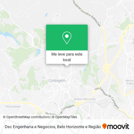 Dsc Engenharia e Negocios mapa