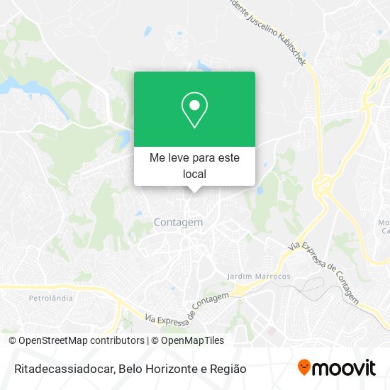 Ritadecassiadocar mapa
