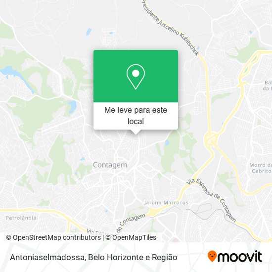 Antoniaselmadossa mapa