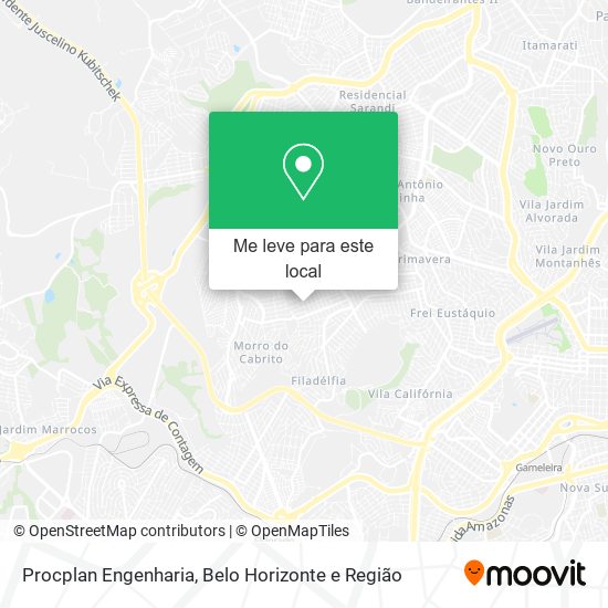 Procplan Engenharia mapa