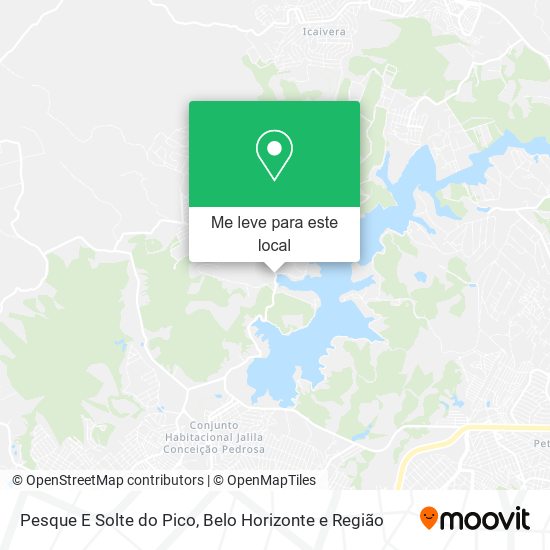 Pesque E Solte do Pico mapa