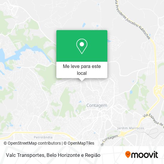 Valc Transportes mapa