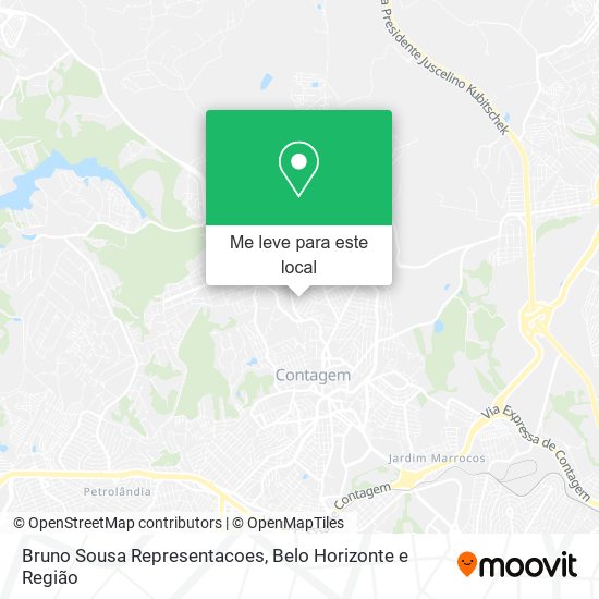 Bruno Sousa Representacoes mapa