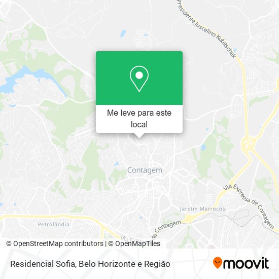 Residencial Sofia mapa