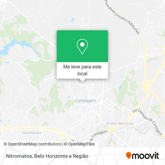 Nitromatos mapa