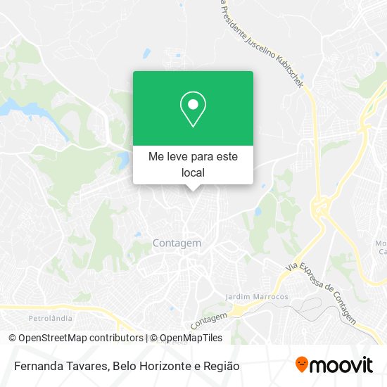 Fernanda Tavares mapa