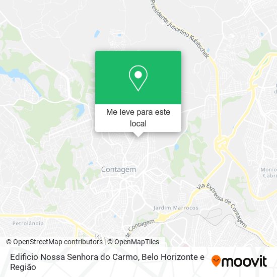 Edificio Nossa Senhora do Carmo mapa