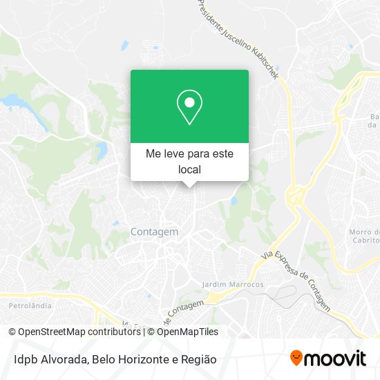 Idpb Alvorada mapa