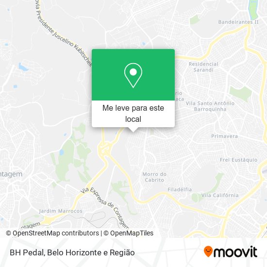 BH Pedal mapa