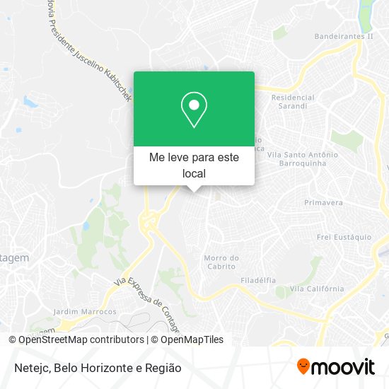 Netejc mapa