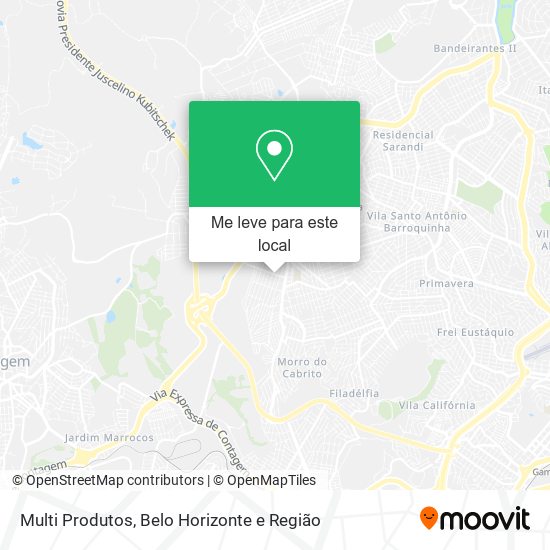Multi Produtos mapa