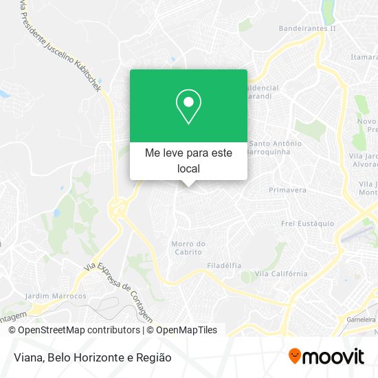 Viana mapa