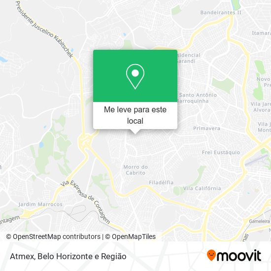 Atmex mapa