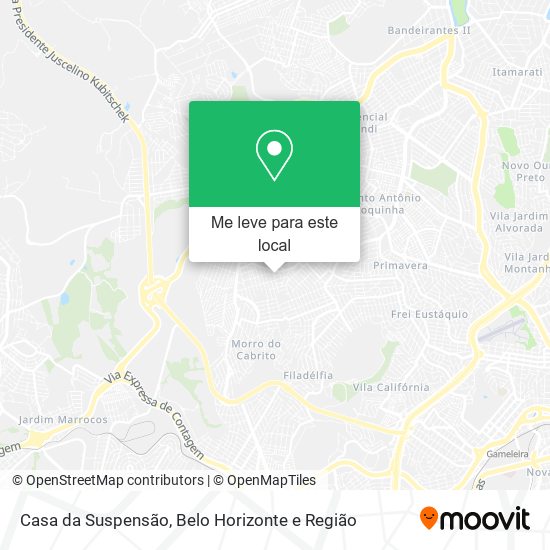 Casa da Suspensão mapa