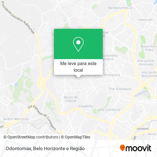 Odontomax mapa
