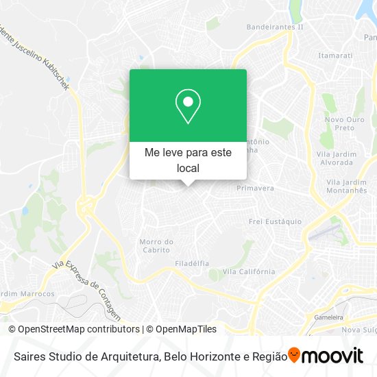 Saires Studio de Arquitetura mapa