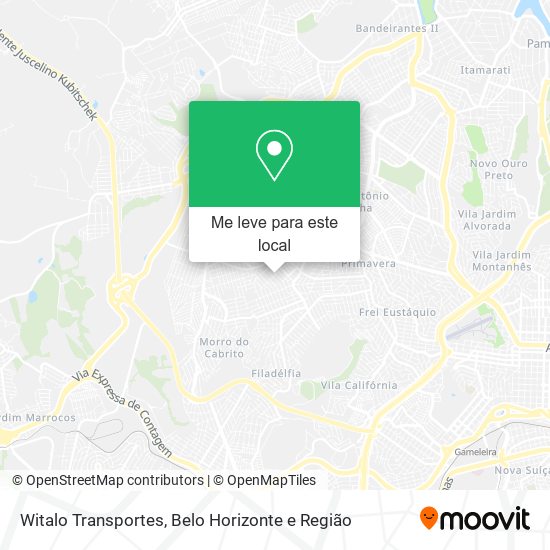 Witalo Transportes mapa
