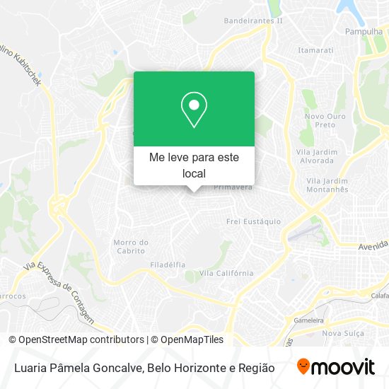 Luaria Pâmela Goncalve mapa