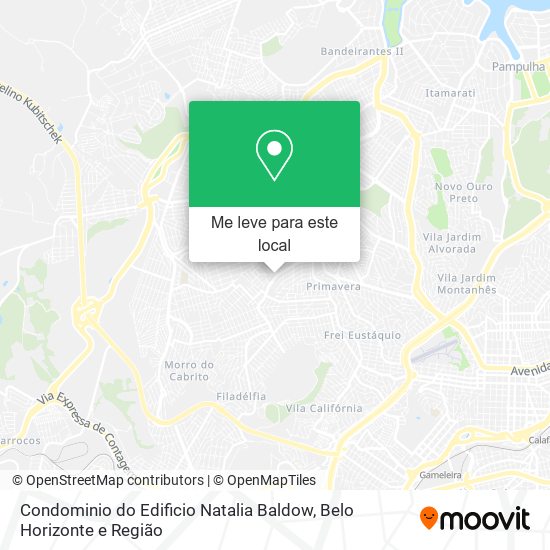 Condominio do Edificio Natalia Baldow mapa
