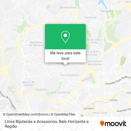 Lírios Bijuterias e Acessorios mapa