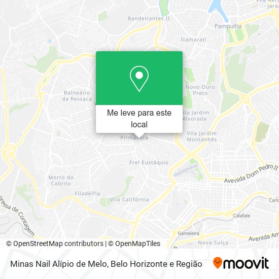 Minas Nail Alípio de Melo mapa