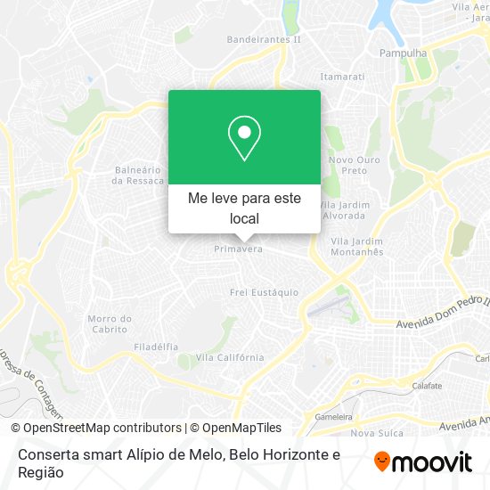 Conserta smart Alípio de Melo mapa