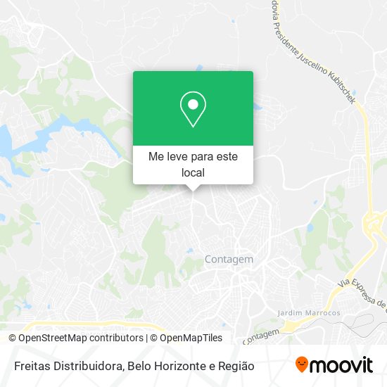 Freitas Distribuidora mapa